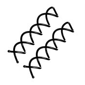 Spin Pins, svarte, 2-pakning