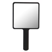 UNIQ Håndholdt speil, firkantet svart