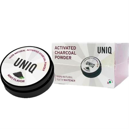 UNIQ Charcoal Teeth Whitening Tannkrem 30g