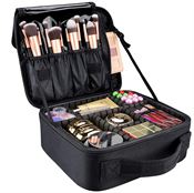 UNIQ Makeup reiseveske - Kosmetisk veske for all makeup - Sort