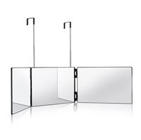 UNIQ Sammenleggbart Sminke Speil med Oppheng - 3-delt Hengende Speil