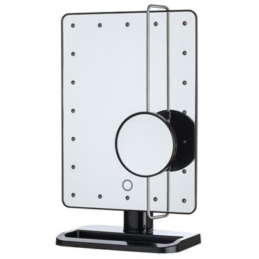 UNIQ Hollywood Mirror - Svart  - LED Mirror x10