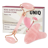 UNIQ Jade Roller + Guasha Stein 
