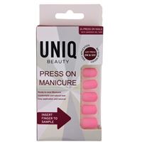 UNIQ Click On / Press On Manicure Negler - Bare Pink - 24 stk