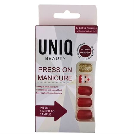 UNIQ Click On / Press On Manicure Negler - Jul - 24 stk