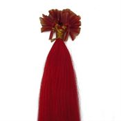 60 cm Nail Hair Extensions Total Red