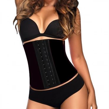 Shapelux Latex Waist Trainer - Svart