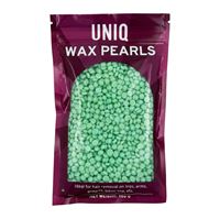 UNIQ Wax Pearls Voksperler 100g, Aloe Green tea