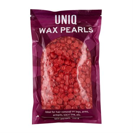 UNIQ Wax Pearls Voksperler 100g, Jordbær